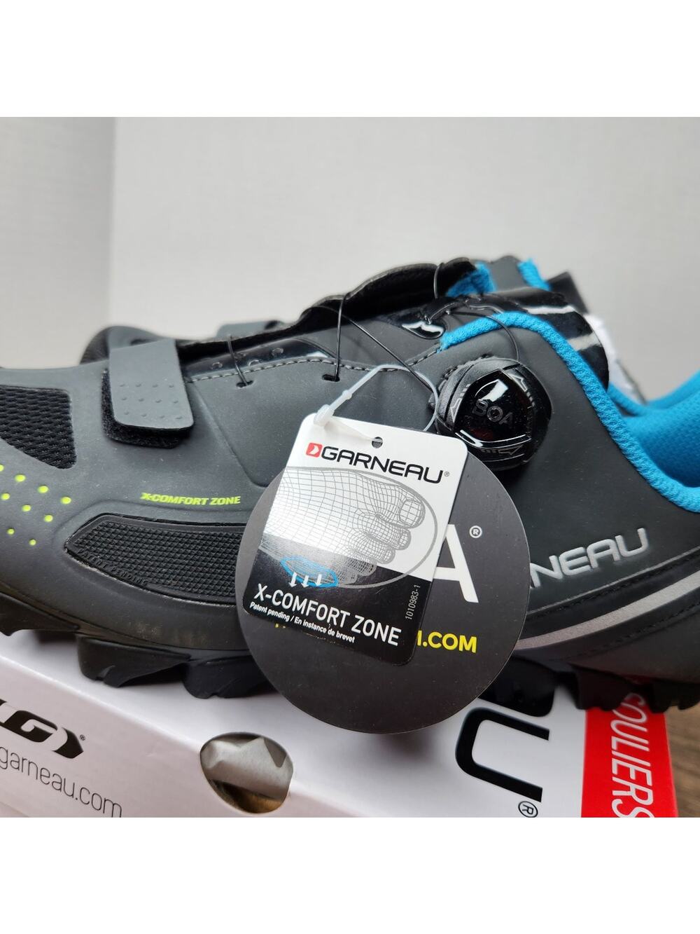 Louis Garneau Granite MTB Cycling Shoes BOA Dial EU 43 US 11.5 New w/ Box